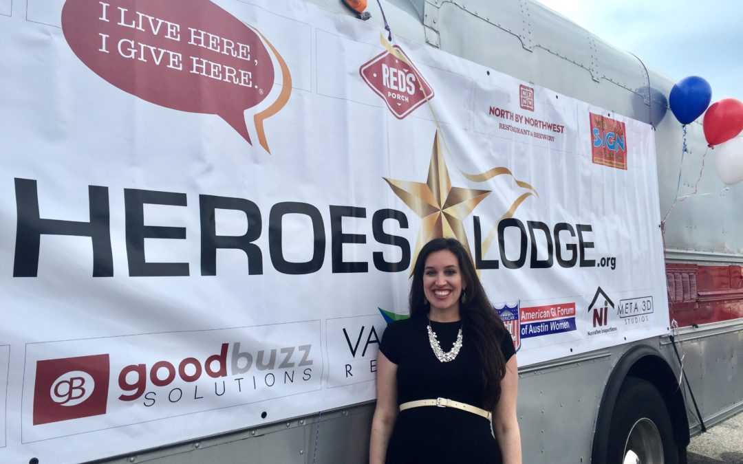 GoodBuzz Solutions sponsoring Heroes Lodge